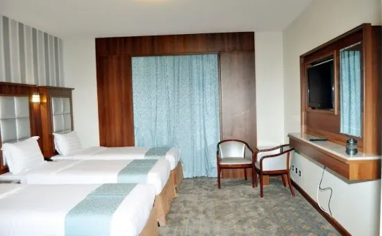 Concorde Dar Al Khair Hotel room interior in Madinah