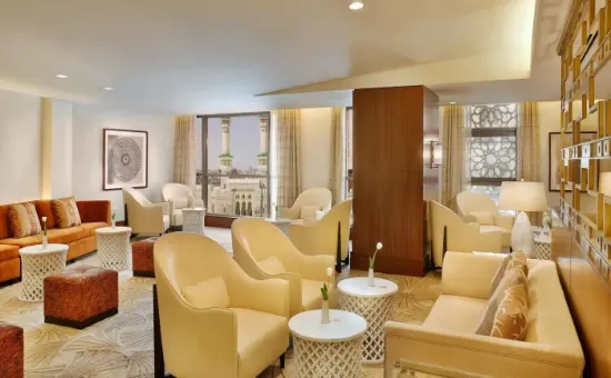 Conrad Jabal Omar Hotel Lobby